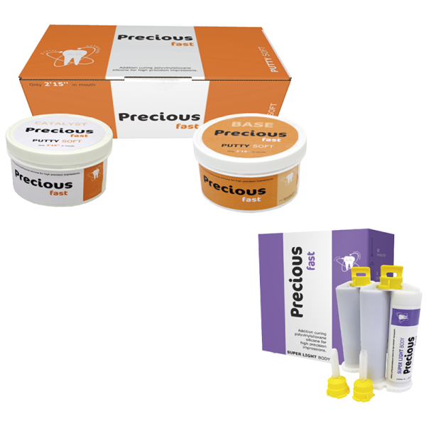 ΣΕΤ ΑΠΟΤΥΠΩΤΙΚΟΥ - PRECIOUS SOFT ~ (ΠΑΧΥΡΡΕΥΣΤΟ 2x300ml και ΛΕΠΤΟΡΡΕΥΣΤΟ 2x50ml) - Image 2